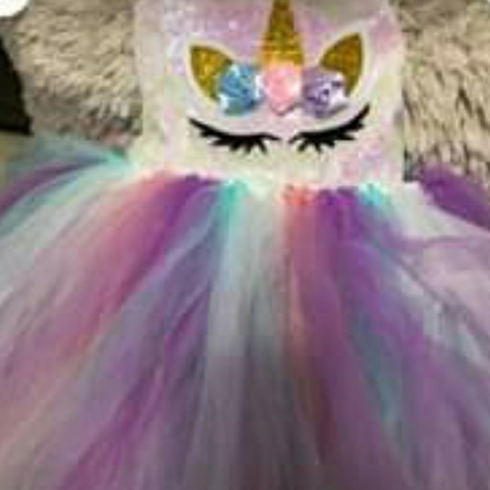 🦄 Unicorn dress and shoes 🦄